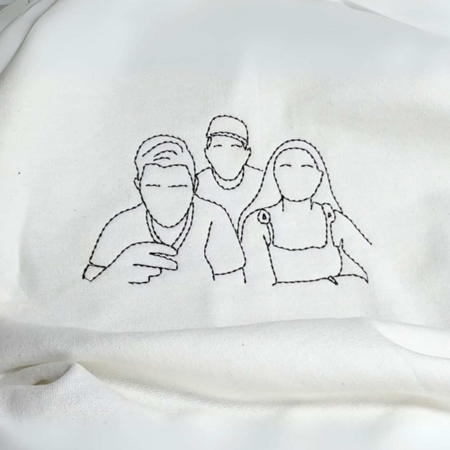 Embroidered Keepsake Hoodie - Adult