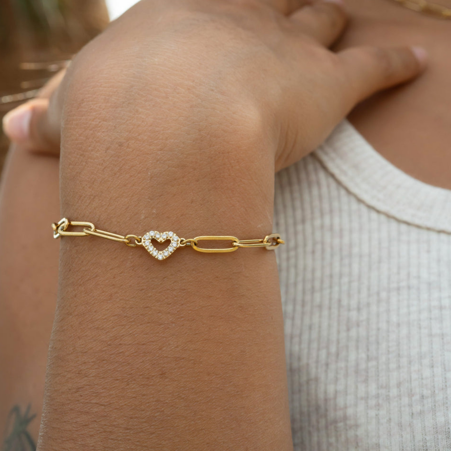 The Heartlink Set – Necklace & Bracelet Bundle