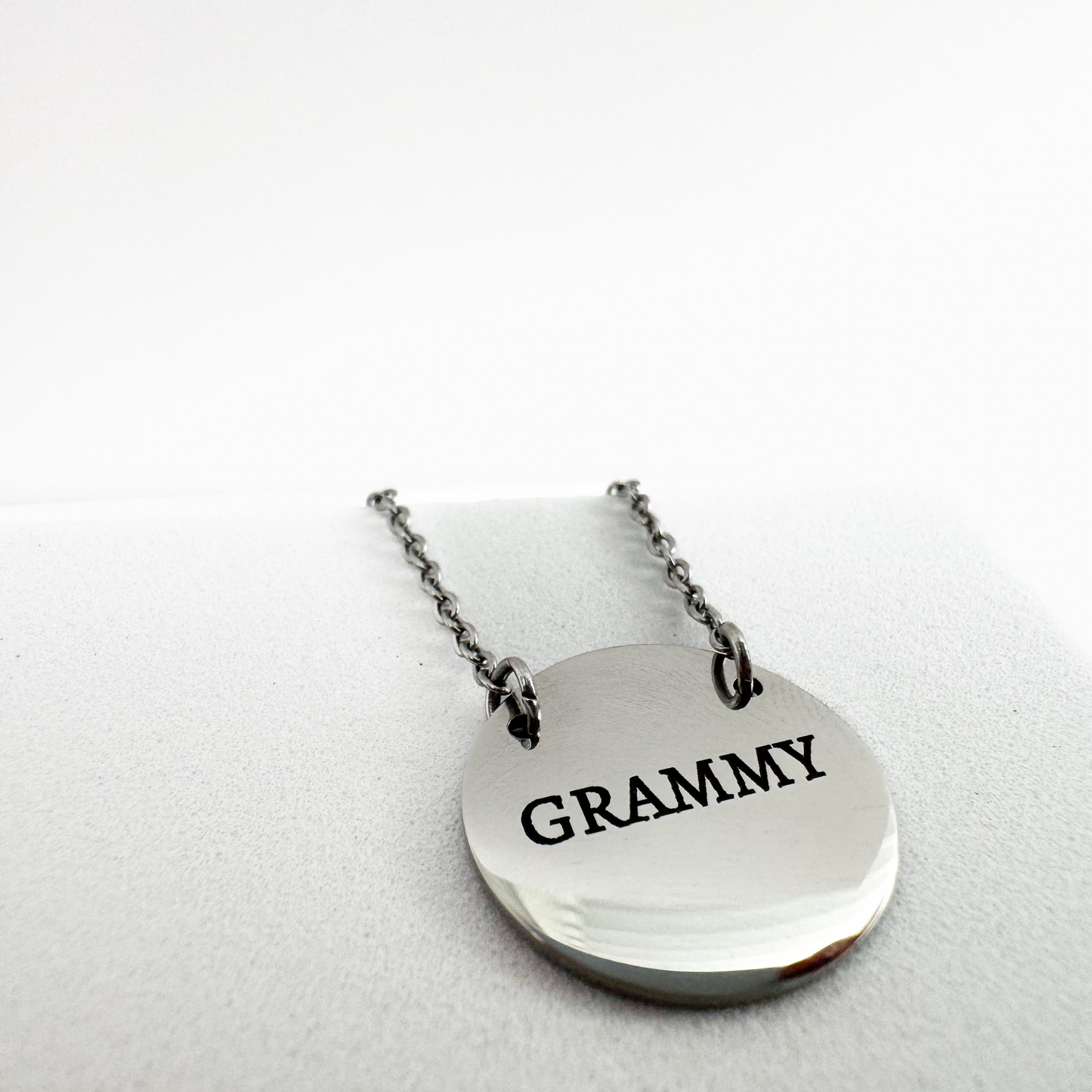The Memory Disc Necklace