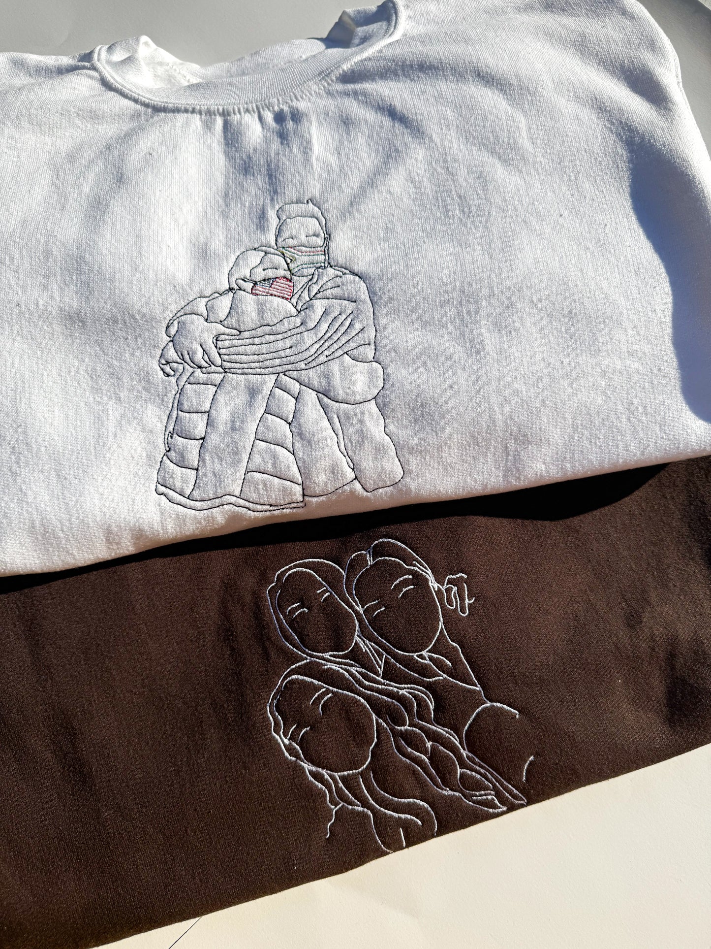 Embroidered Keepsake Sweatshirt – Adult
