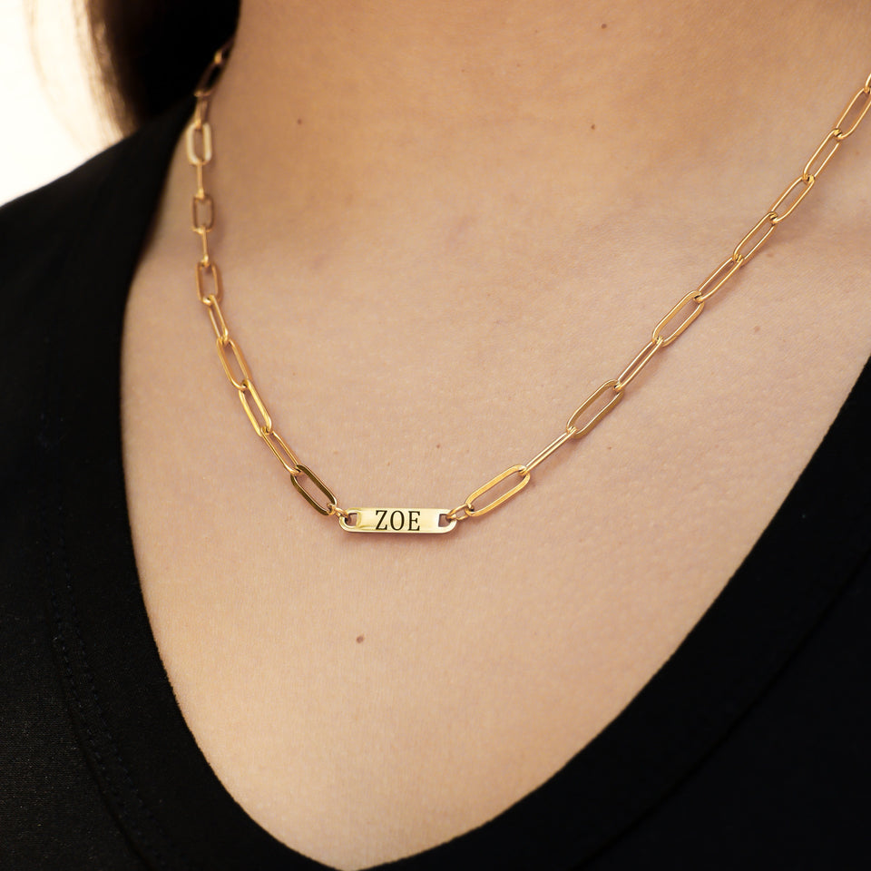 Paperclip Necklace
