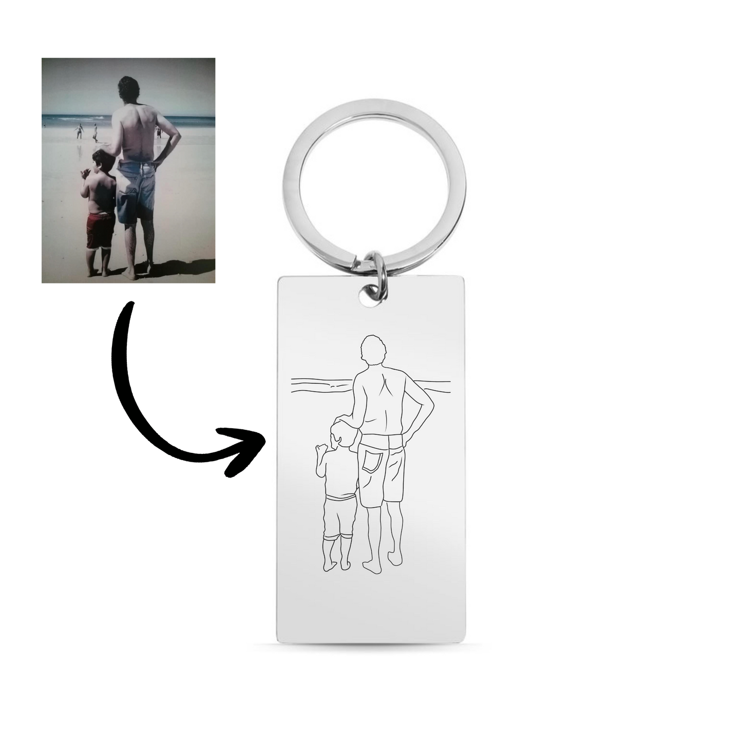 The Memory Bar Keychain