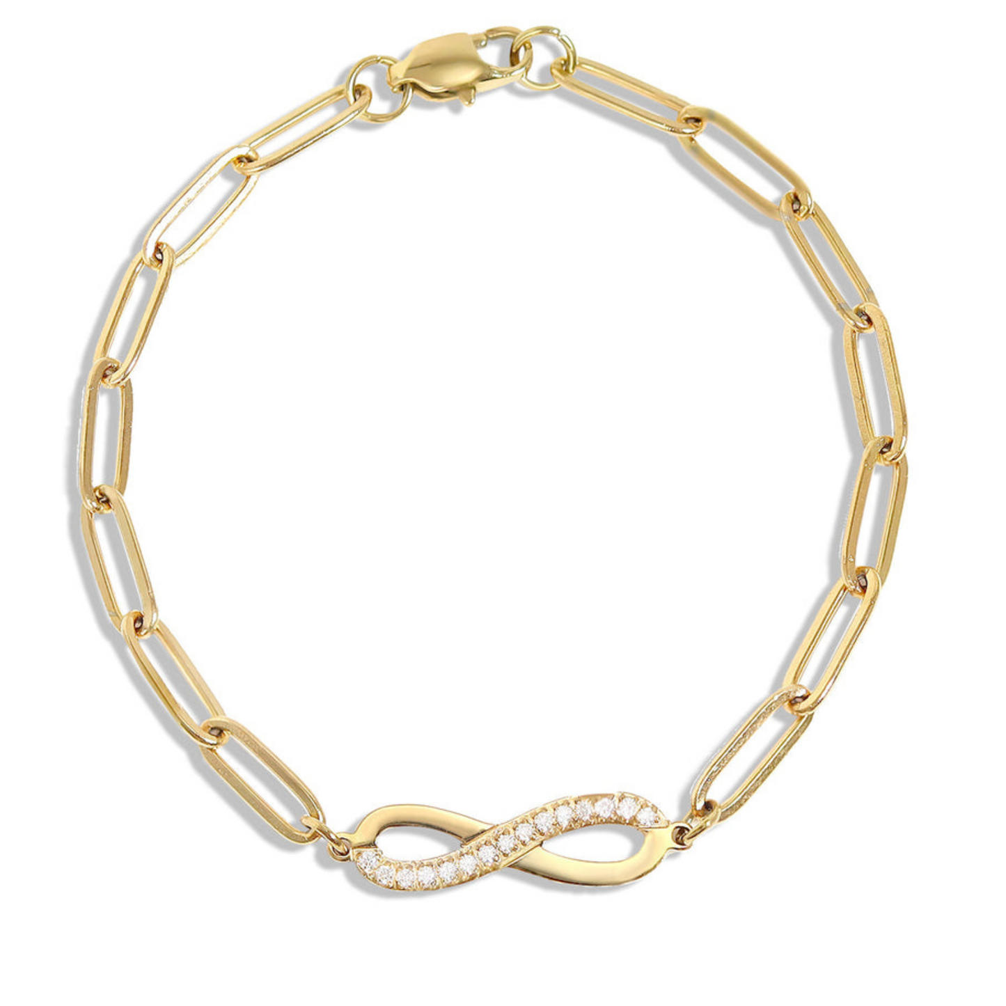 The Infinity Duo – Chain Necklace & Bracelet Set