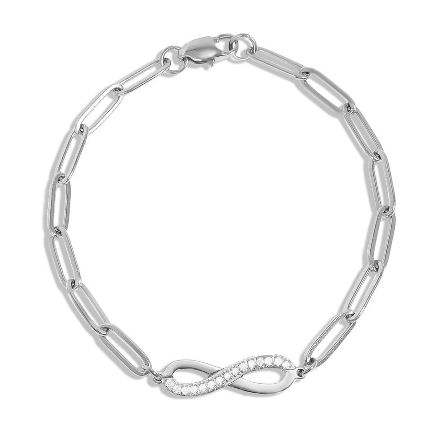 The Infinity Duo – Chain Necklace & Bracelet Set