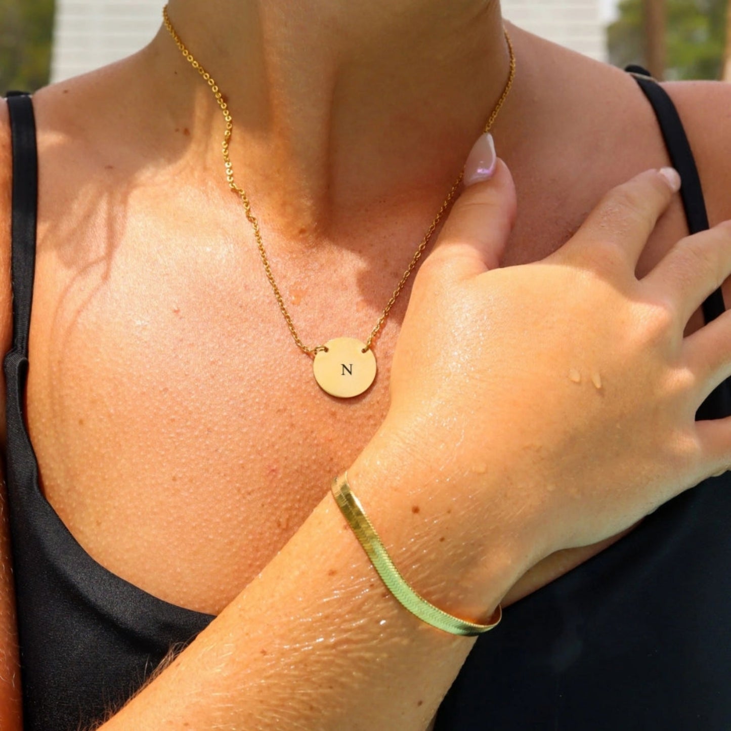 The Memory Disc Necklace