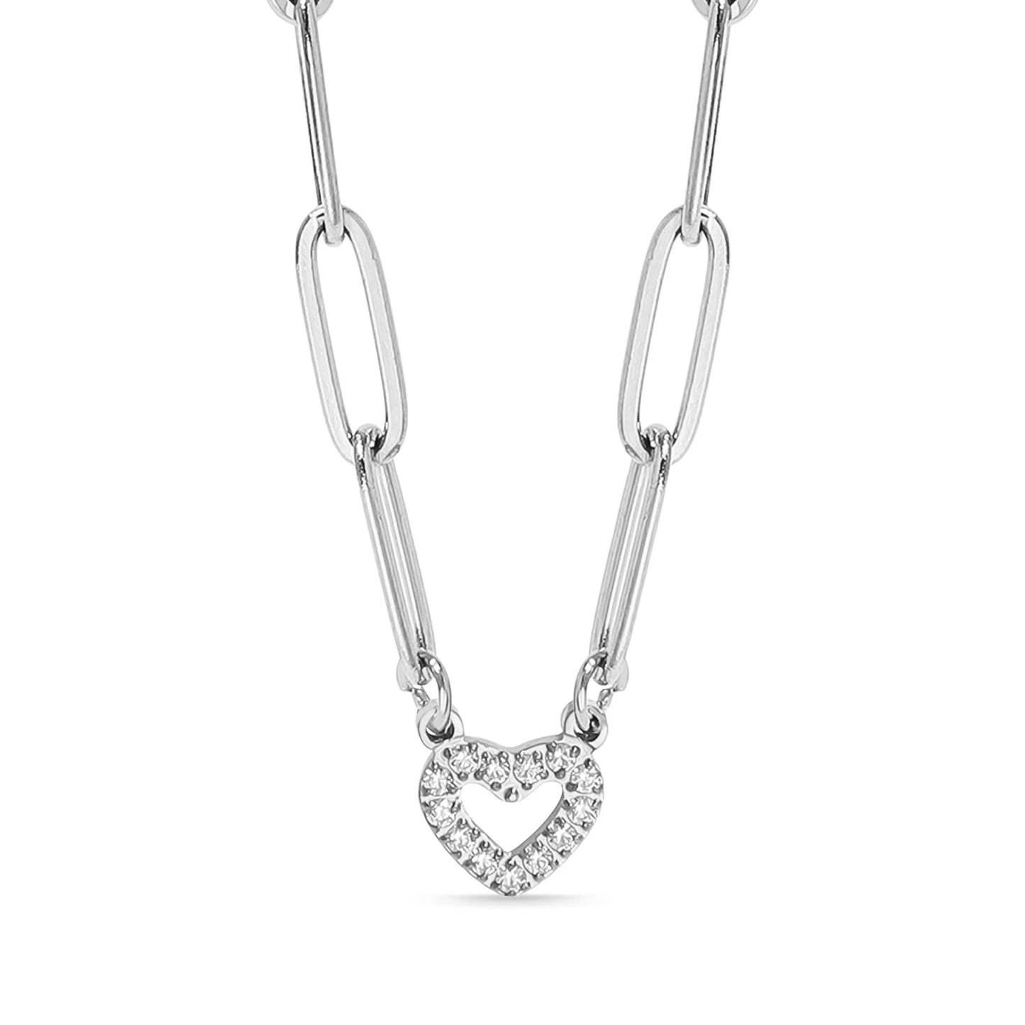 Heart and Chain Necklace