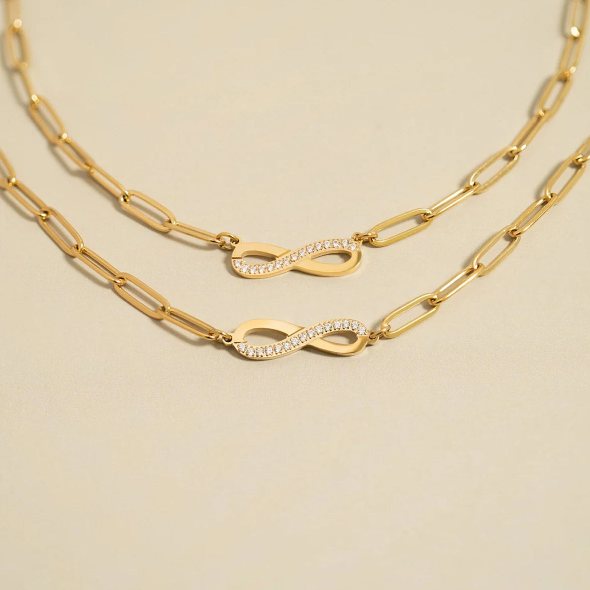 Forever Linked Infinity Necklace