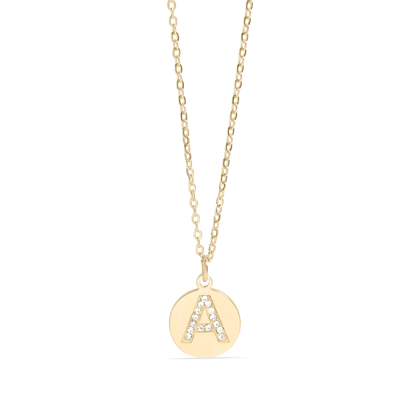 The Golden Initial Necklace