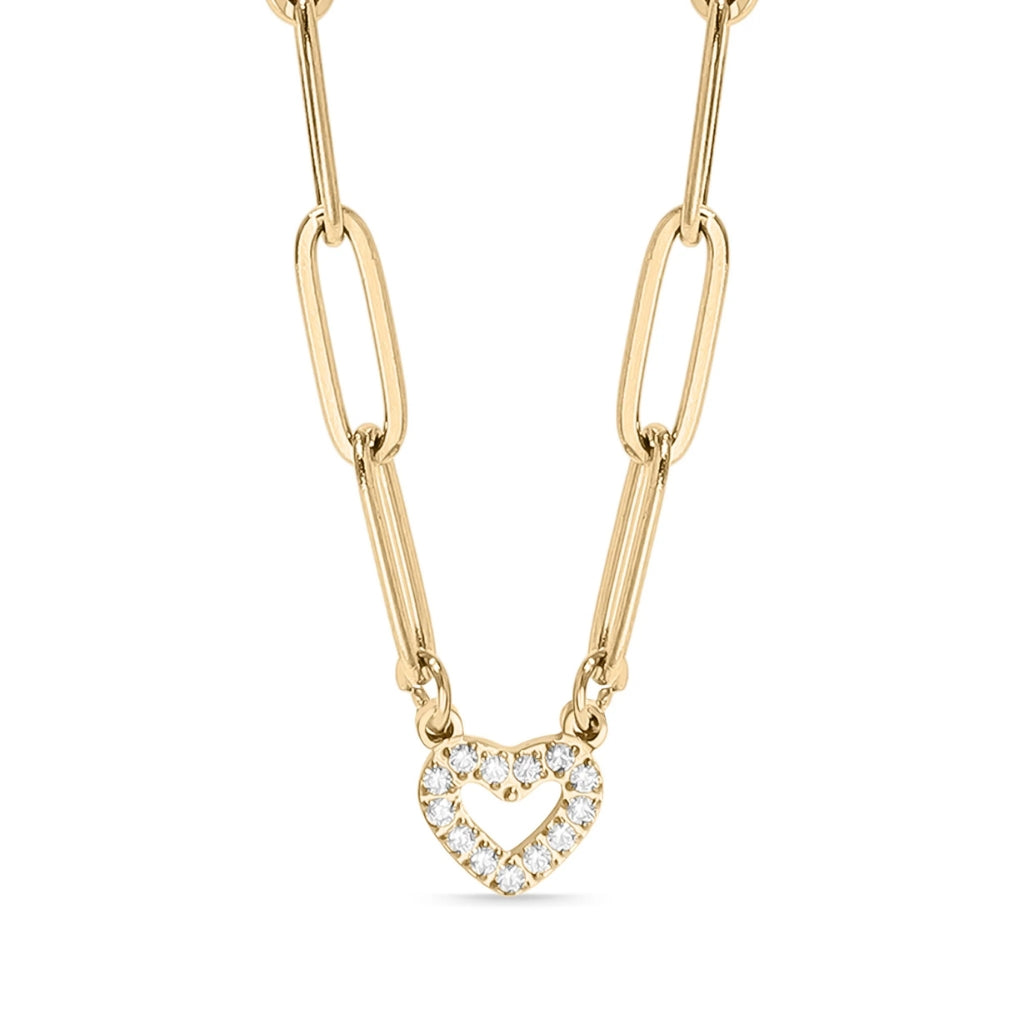 Heart and Chain Necklace