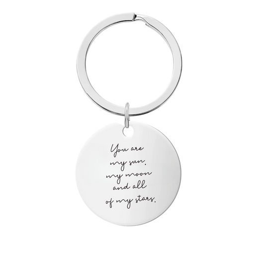 Custom Disc Keychain