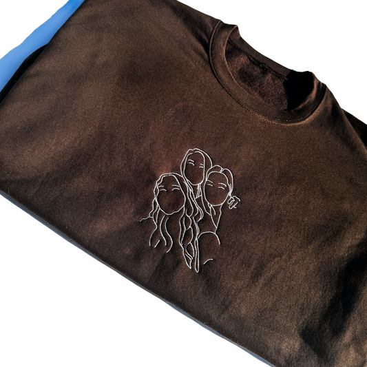 Embroidered Keepsake Sweatshirt – Adult