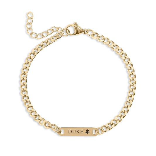 Cuban Link Bar Bracelet