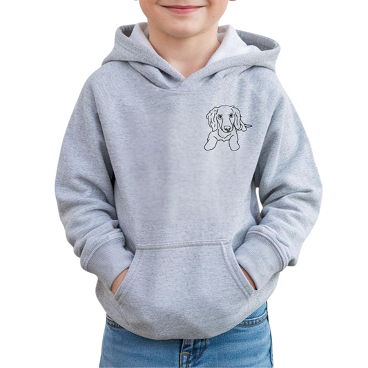 Embroidered Keepsake Hoodie – Kids