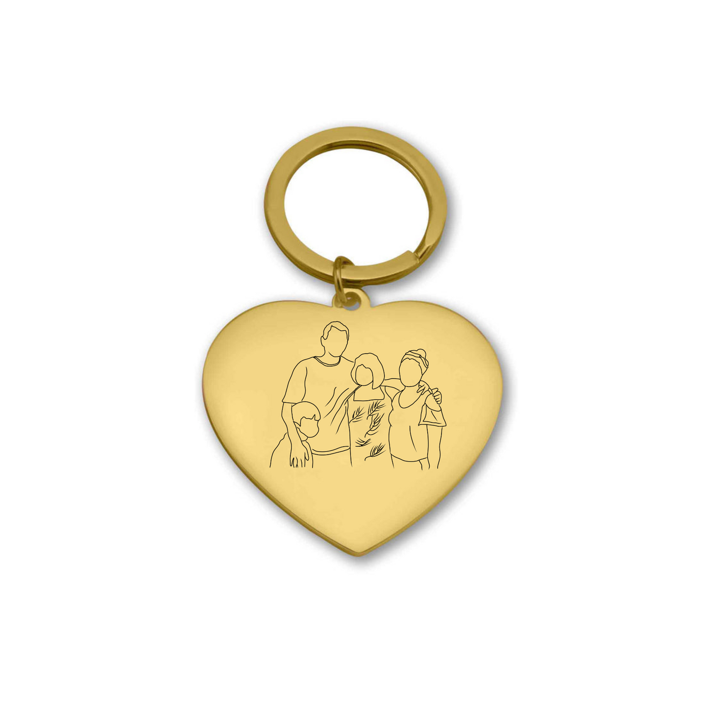 The Heartline Keychain