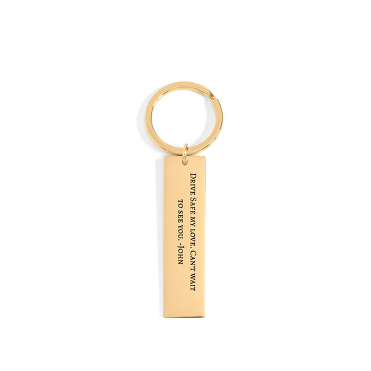 Signature Tag Keychain
