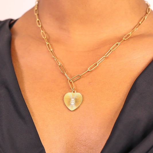 Radiant Heart Necklace