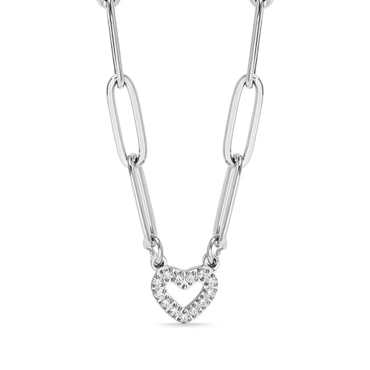 Heart and Chain Necklace