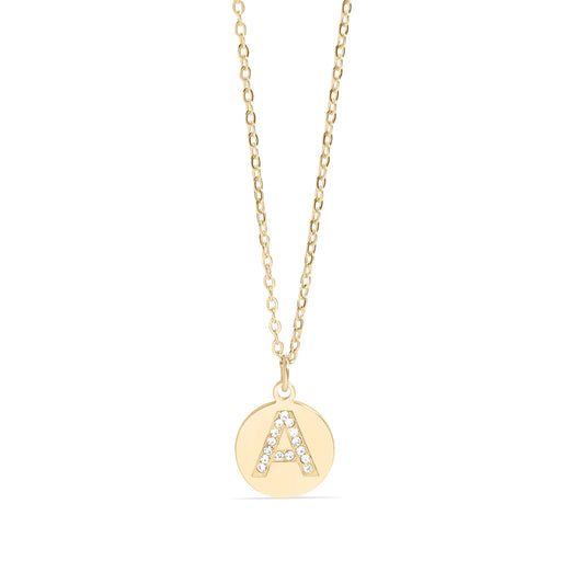 The Golden Initial Necklace