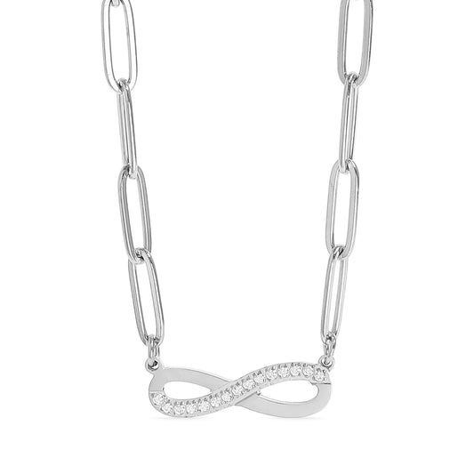 Forever Linked Infinity Necklace